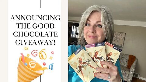 Announcing The Good Chocolate Giveaway Winners!