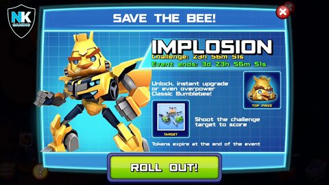 Angry Birds Transformers 2.0 - Save The Bee! - Day 3 - Featuring Bumblebee