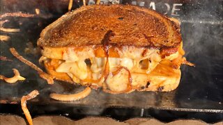 Patty melt recipe @Miguel’s Cookingwithfire