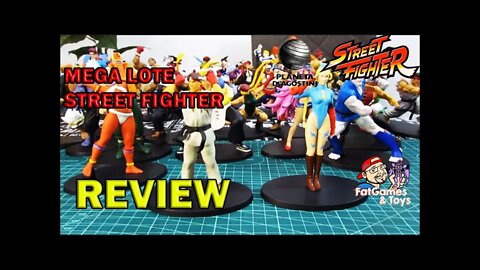 Street Fighter Planeta Deagostini Mega Lote 14 Figuras Review