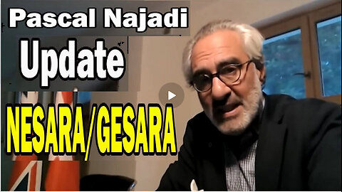 Pascal Najadi: "NESARA/GESARA - Inflation, Bitcoin, CBDCs and Credit Suisse"