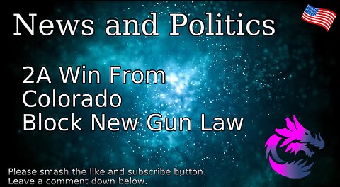 2A Win From Colorado Block New Gun Law