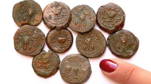 DOZENS OF 2,000 YEAR OLD COINS FROM FINAL YEAR OF THE ISRAELITE REVOLT DISCOVERED IN JERUSALEM CAVE.