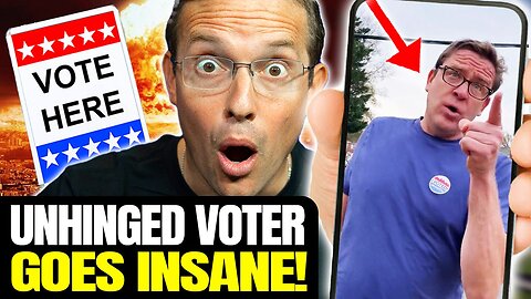 Lib Has Psychotic Viral MELTDOWN On Republican At Polling Place | The Reaction Is PRICELESS 🤣