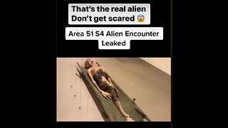 That's the REAL ALIEN Don't get SCARED.