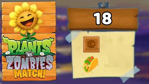 Plants vs Zombies Match Level 18 - New Game 2023 [Beta]