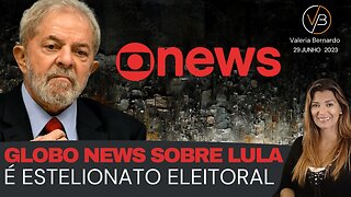 CABÔ O AMÔ - GLOBO NEWS XINGA LULA DE ESTELIONATÁRIO ELEITORAL