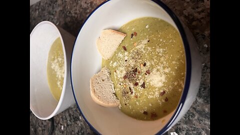 This broccoli soup is having just 63 calories, cheap, fast and delicious