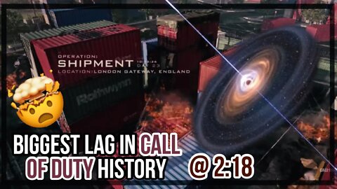 Modern Warfare - Biggest Super Lag in Call Of Duty History!