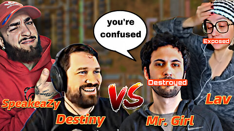 Destiny & Speakeazy Destroy & Expose MrGirl & Law About The Destiny Article