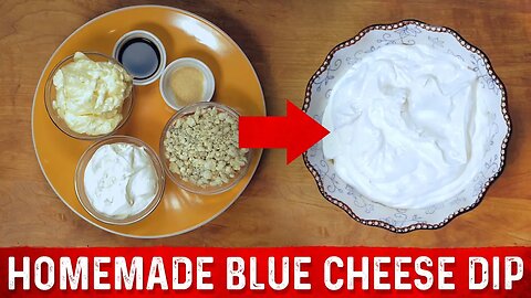 Homemade Blue Cheese Dip Recipe – Dr. Berg