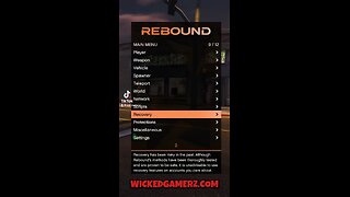 Add Money Fast In GTA Online! Rebound VIP Mod Menu