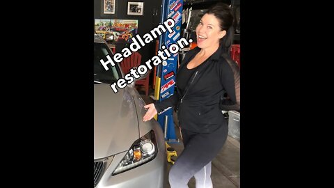 Headlight restoration, quit polishing lenses.