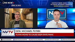 Gen. Michael Flynn Discusses Flynn Movie To Cause Deep State Panic with Nicholas Veniamin