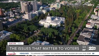 The issues that matter to voters in California