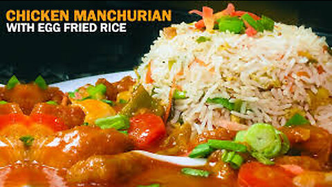 Chicken Manchurian & Fried Rice Vlog video by Api ka kitichen