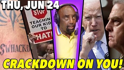 06/24/21 Thu: Biden's Fake Crime Crackdown!