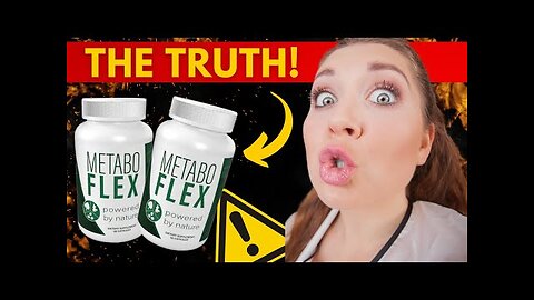 ALERT! 🚨 METABOFLEX - METABOFLEX REVIEW - DOES METABOFLEX WORK? - METABOFLEX REVIEWS