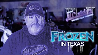 Frozen in Fort Worth, Texas