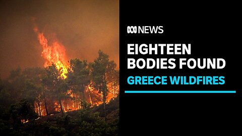 Eighteen burned bodies, possibly of migrants, found after Greece fires | ABC News