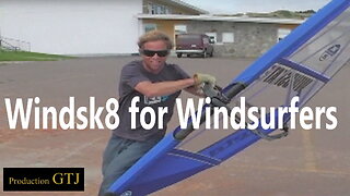 Windsk8 for Windsurfers : Windskate action from the Maggies
