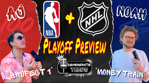 NBA & NHL Playoff Predictions and Bets