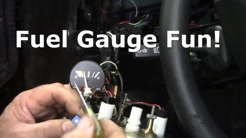 Fuel gauge fun! What is inside a fuel gauge?