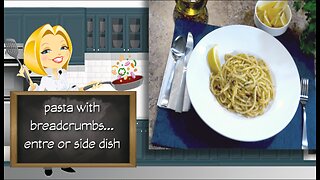 Pasta with Breadcrumbs | Pasta con il Pangrattato | Quick Italian Pasta