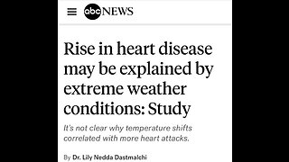 Heart Disease Death Increase Caused by WHAT?