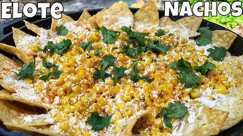 Mexican Street Corn Nachos | Elote Street Food