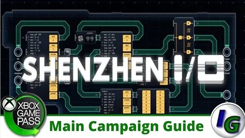 Shenzhen I/O Main Campaign Puzzle Solutions on Xbox Gamepass for PC