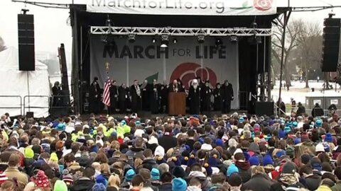 March for Life following President Biden Address to the U.S. Conference of Mayors