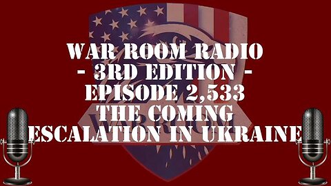 Steve Bannon'S War Room Radio Special Episode2,533..