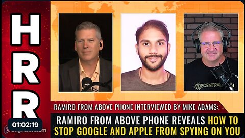 Ramiro from Above Phone reveals how to STOP GOOGLE and APPLE from SPYING on you