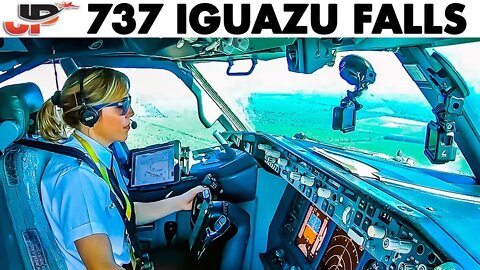 Piloting BOEING 737-800 to Iguazu Falls | Cockpit Views