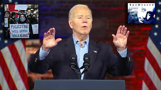 Joe Biden Heckled By Pro-Palestinian "Genocide Joe" Counter Chants Never USA