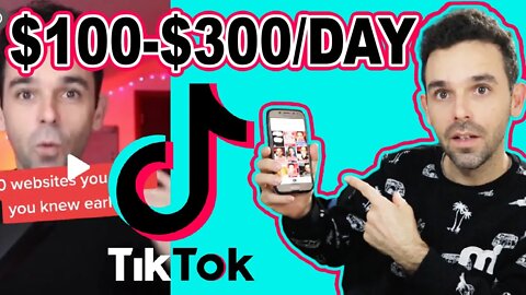 How To Earn Money Online With TikTok [$100-$300/Day Online]