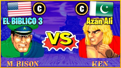 Street Fighter II': Champion Edition (EL BIBLICO 3 Vs. Azan Ali) [U.S.A Vs. Pakistan]