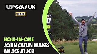 HOLE-IN-ONE: John Catlin Aces 17th at JCB | LIV Golf UK by JCB