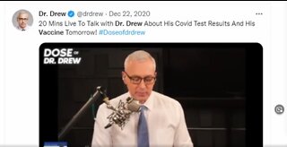 Dr Drew changed his mind on the vaccine