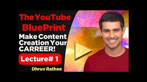 YouTube bluleprint E-1 |dhruv rathee| it's real l free yt bluprint