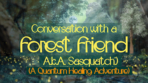 A Conversation with Bigfoot/Sasquatch/"FOREST FRIEND"~Quantum Healing Session Excerpt