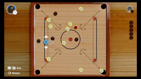 Clubhouse Games: 51 Worldwide Classics (Switch) - Game #35: Carrom