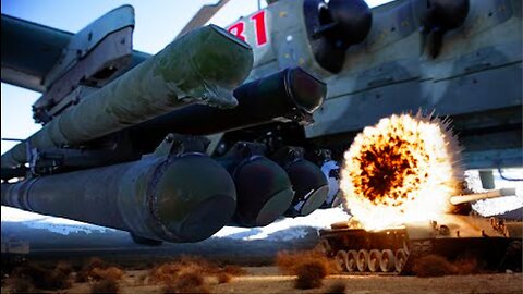 8 Leopard MBTs, and 3 French AMX-10 Destroyed by Russian anti-tank missile ATM