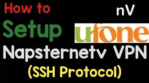 How to setup napsternetv VPN for SSh protocol