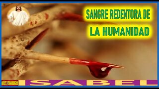 SANGRE REDENTORA DE LA HUMANIDAD - LA PASION DE NUESTRO SEÑOR JESUCRISTO POR ISABEL