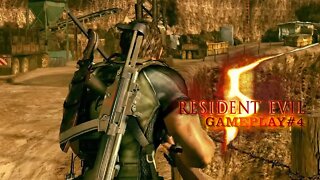 Resident Evil 5 - GamePlay#4 Saímos do bueiro escuro ao encontro da morte? La Plaga infectou a todos