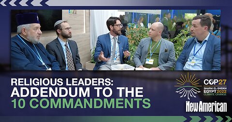 At UN, Religious Leaders Explain "Addendum" to 10 Commandments & "Third Covenant"