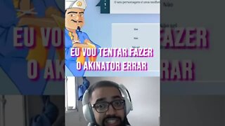 Tentei fazer o Akinator errar com o dr.Utonio das meninas super poderosas