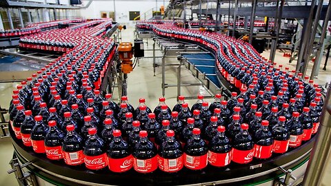 Inside Coca cola Manufacturing Factory